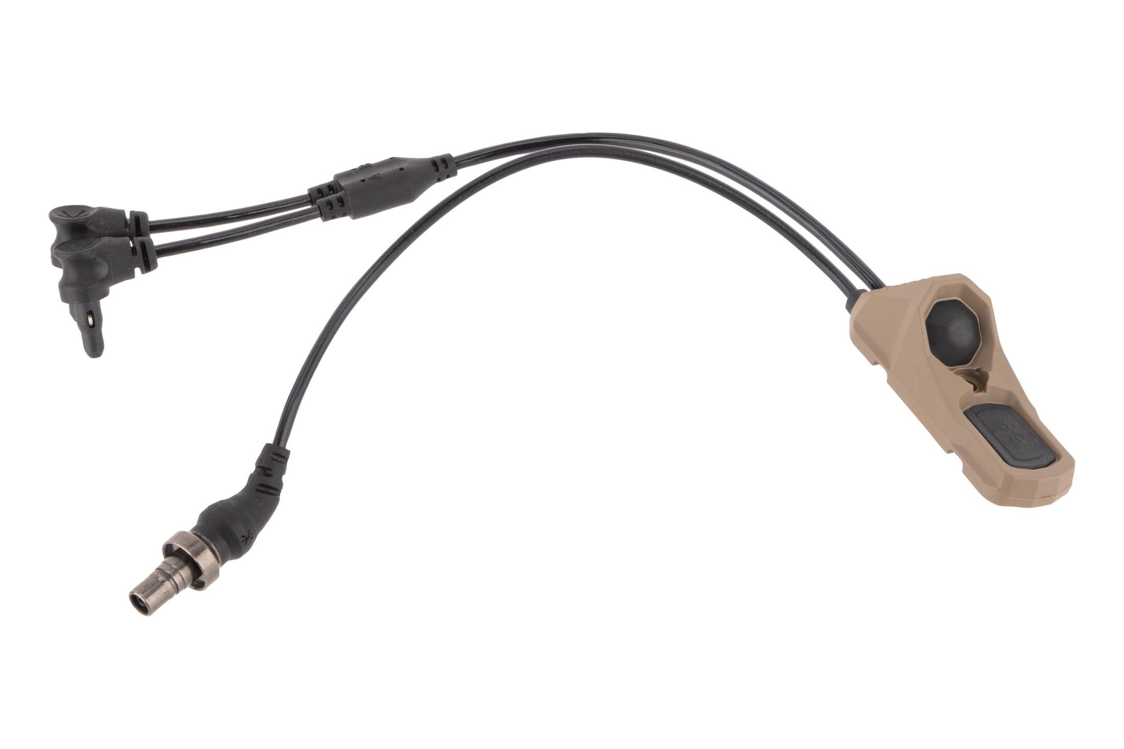 Unity Tactical AXON Dual Button Remote Switch, FDE - AXNSSD7F